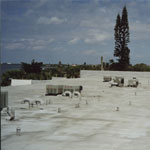 Helena spray foam roof